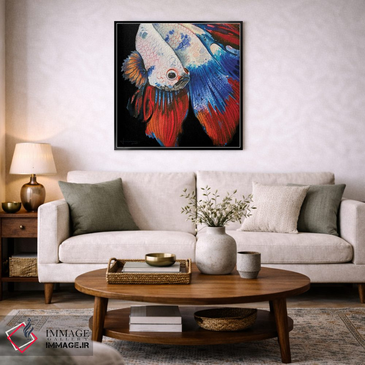 تابلو دکوراتیو مطالعه بتا اثر لیام کوموات - D4B