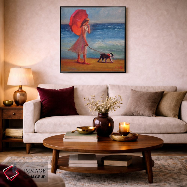 تابلو دکوراتیو روز آفتابی اثر النا لوکینا - D5B