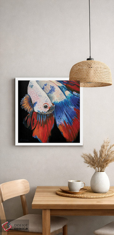 تابلو دکوراتیو مطالعه بتا اثر لیام کوموات - D3W