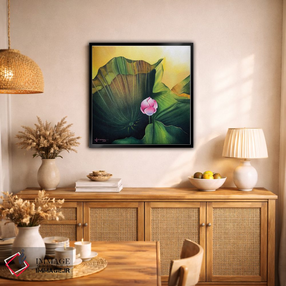 تابلو دکوراتیو شکوفه II اثر لیام کوموات - D1B