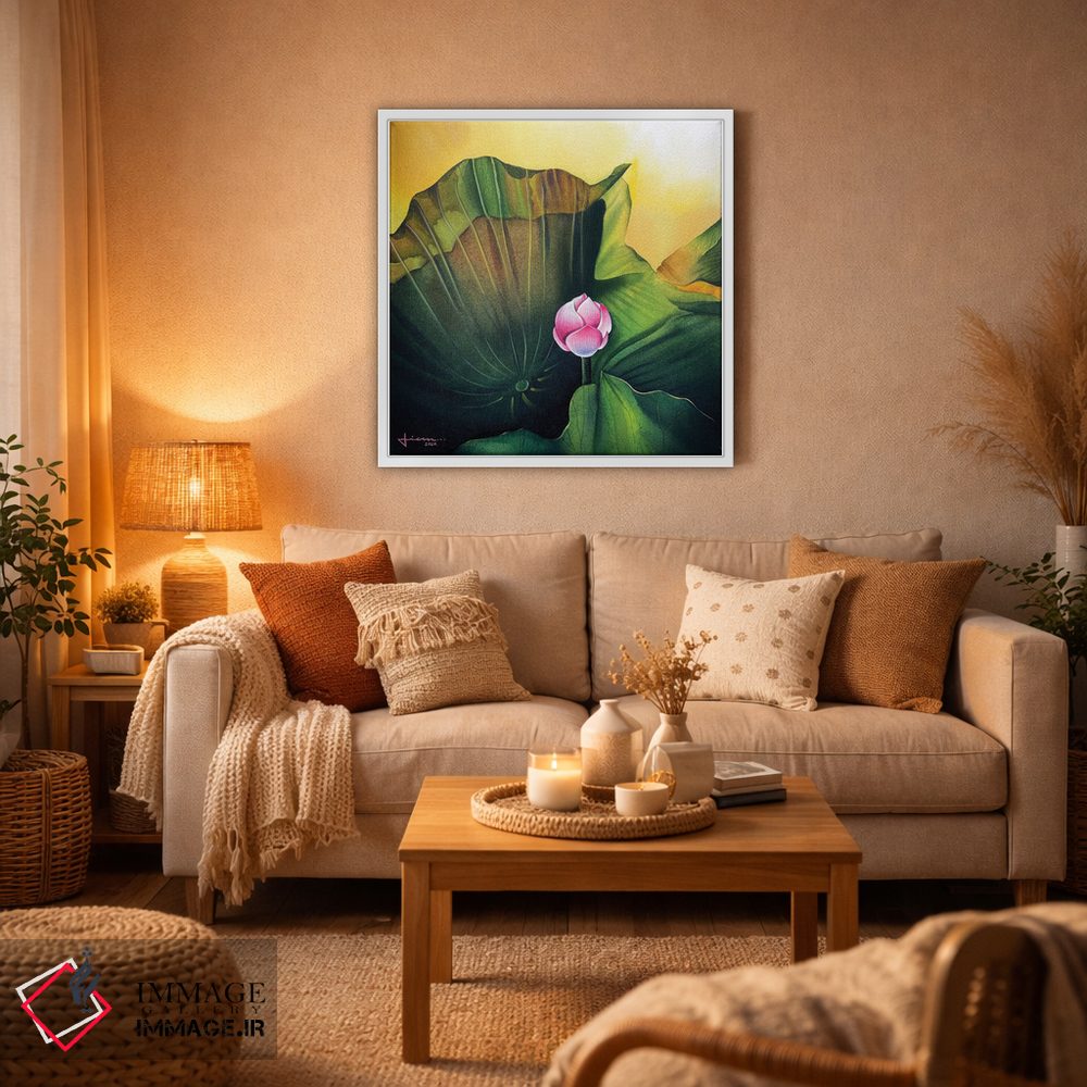 تابلو دکوراتیو شکوفه II اثر لیام کوموات - D4W