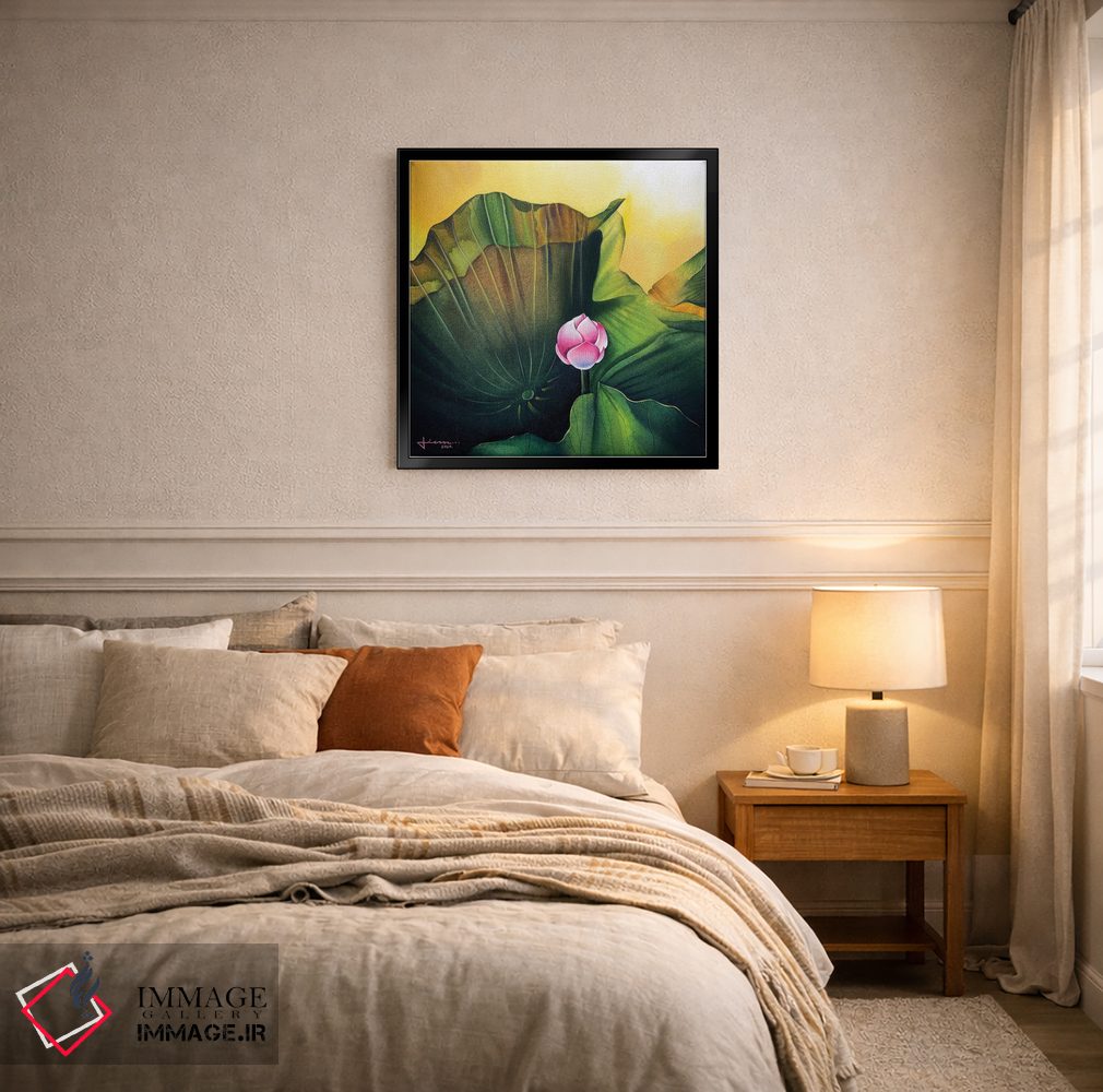 تابلو دکوراتیو شکوفه II اثر لیام کوموات - D5B