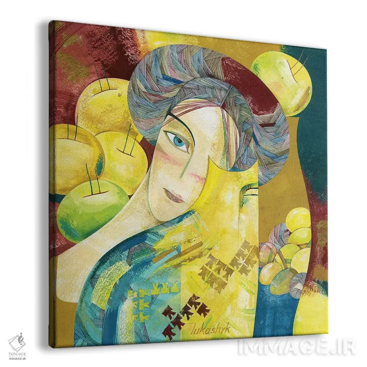 تابلو دکوراتیو دونا اثر نلی لوکاشیک - نمای پرسپکتیو محصول