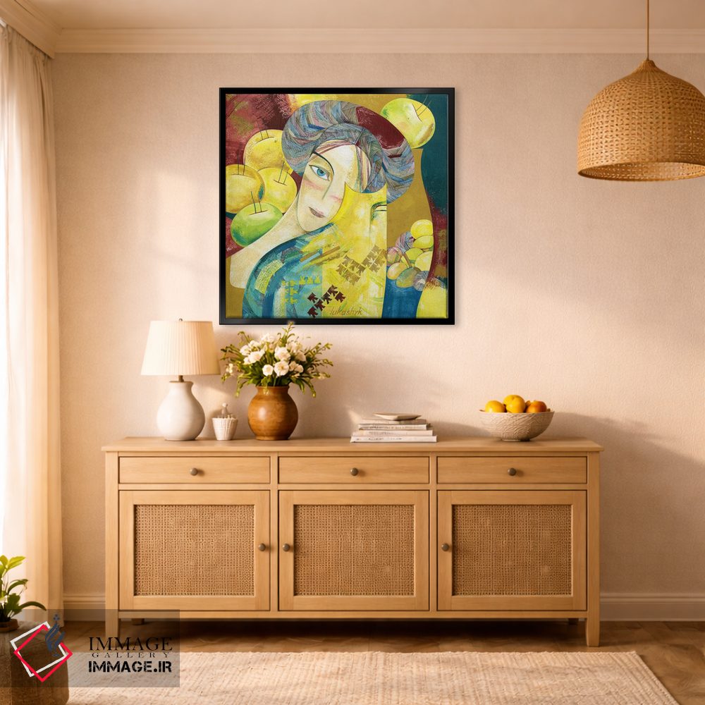 تابلو دکوراتیو دونا اثر نلی لوکاشیک - D1B