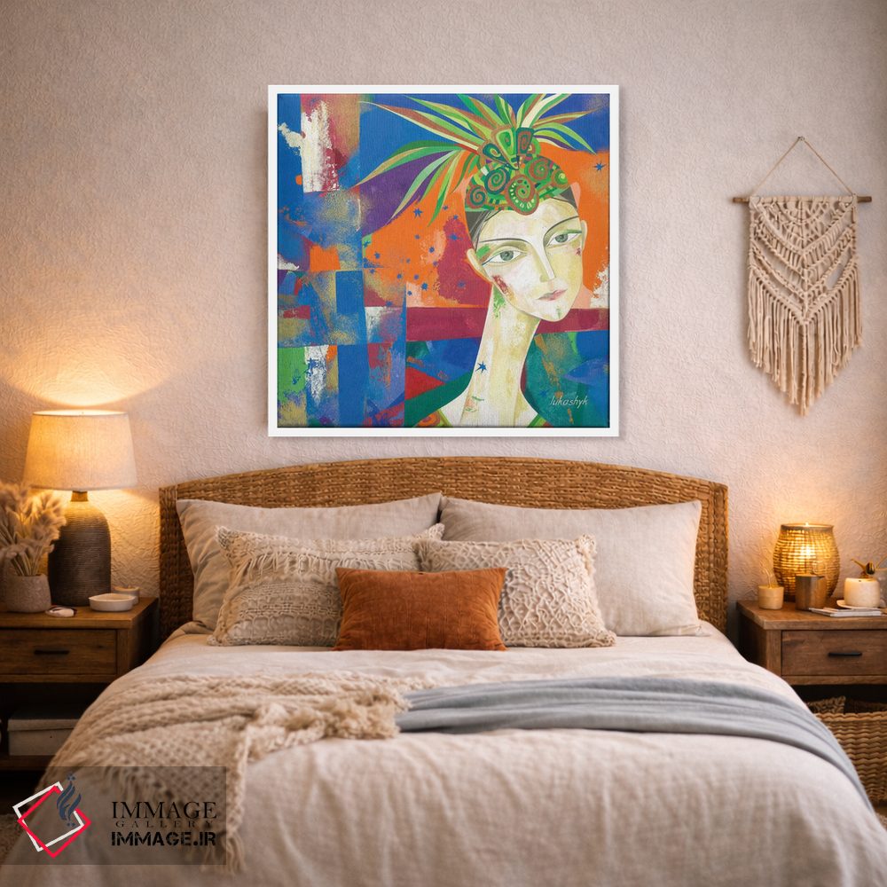 تابلو دکوراتیو در نور نورافکن ها ۱ اثر نلی لوکاشیک - D2W