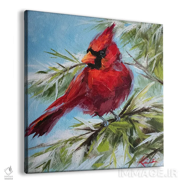 تابلو دکوراتیو کارباورال اثر لینزی کیوی - نمای پرسپکتیو محصول