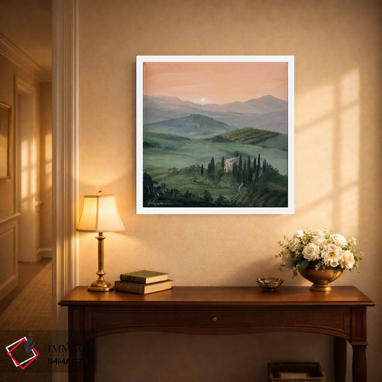 تابلو دکوراتیو توسکانی اثر لینزی کیوی - D2W