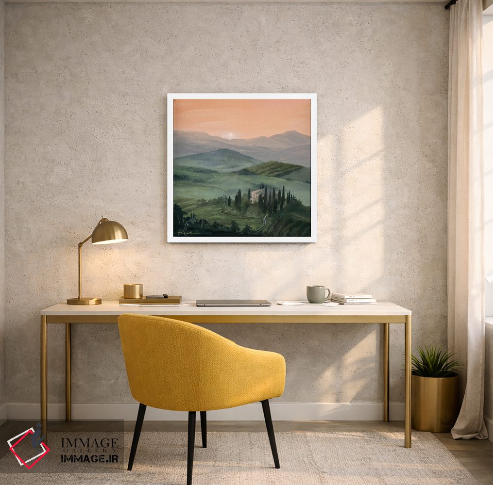 تابلو دکوراتیو توسکانی اثر لینزی کیوی - D5W