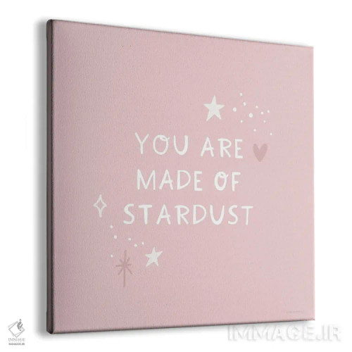 تابلو دکوراتیو ساخته شده از غبار ستاره ها اثر لیدی لوئیز دیزاینز - نمای پرسپکتیو محصول