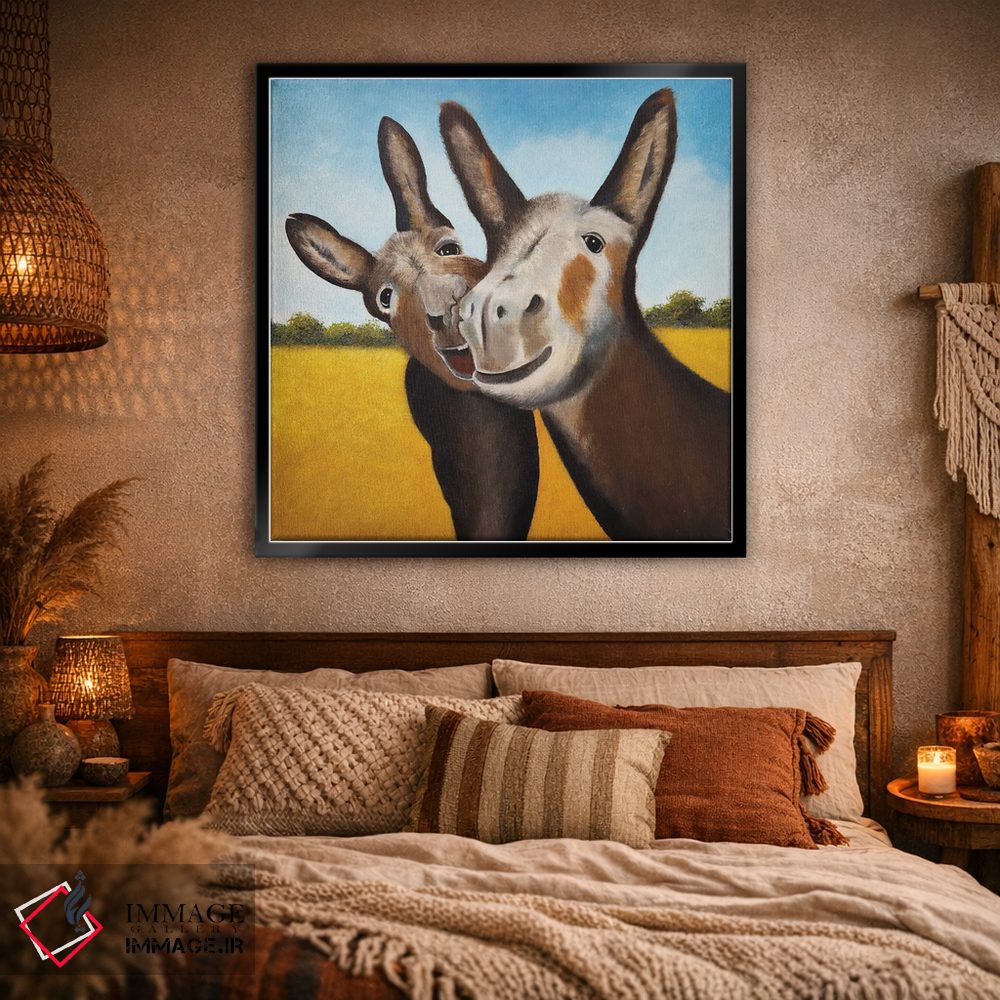 تابلو دکوراتیو جک و جنی اثر شریل میلر لکی - D1B