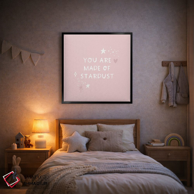 تابلو دکوراتیو ساخته شده از غبار ستاره ها اثر لیدی لوئیز دیزاینز - D2B