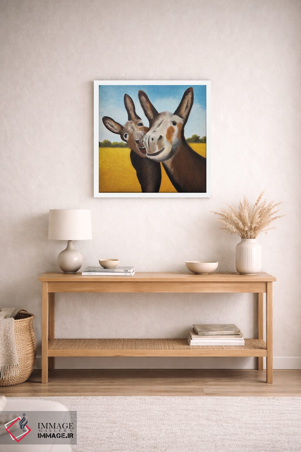 تابلو دکوراتیو جک و جنی اثر شریل میلر لکی - D2W