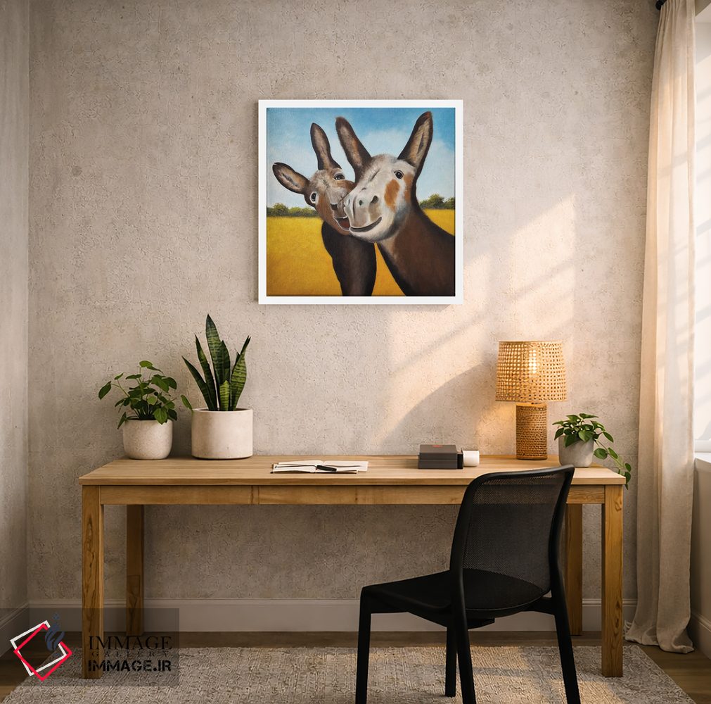 تابلو دکوراتیو جک و جنی اثر شریل میلر لکی - D4W