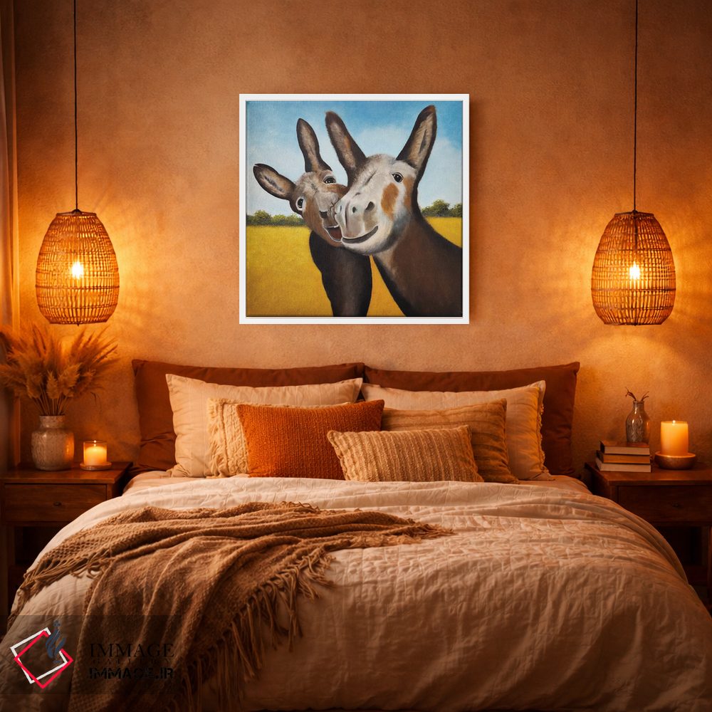 تابلو دکوراتیو جک و جنی اثر شریل میلر لکی - D5W