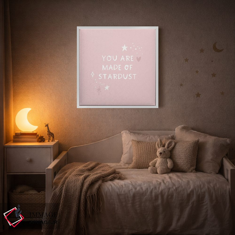 تابلو دکوراتیو ساخته شده از غبار ستاره ها اثر لیدی لوئیز دیزاینز - D4W