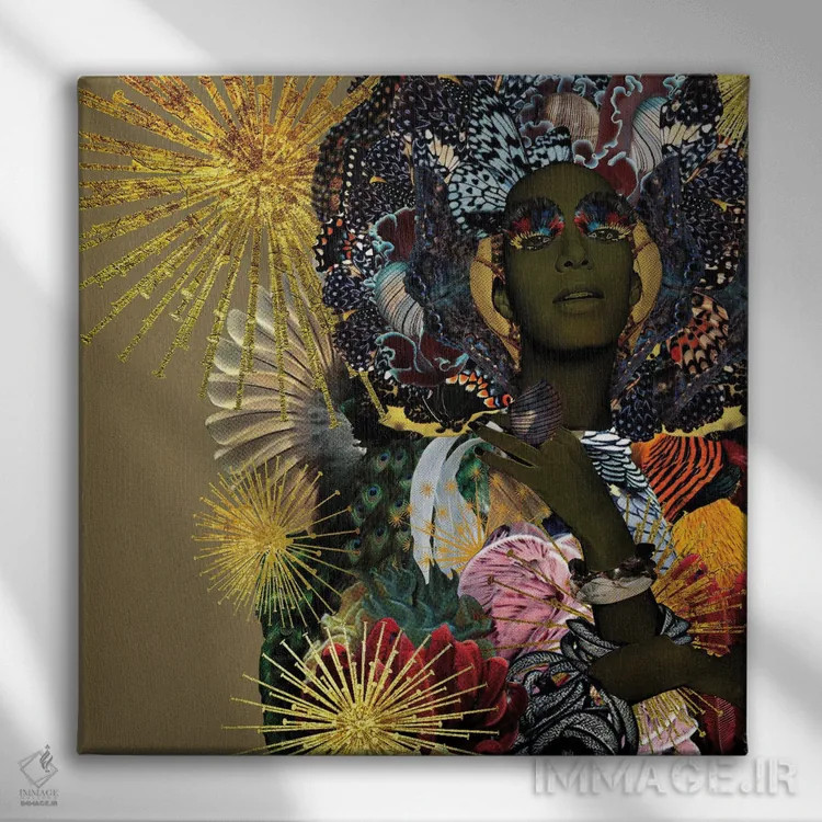 تابلو دکوراتیو همه چیزهای زیبا اثر لولیتا لورنزو - نمای روبهرو روی دیوار