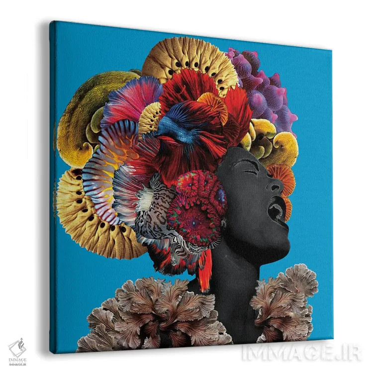 تابلو دکوراتیو غم ها اثر لولیتا لورنزو - نمای پرسپکتیو محصول