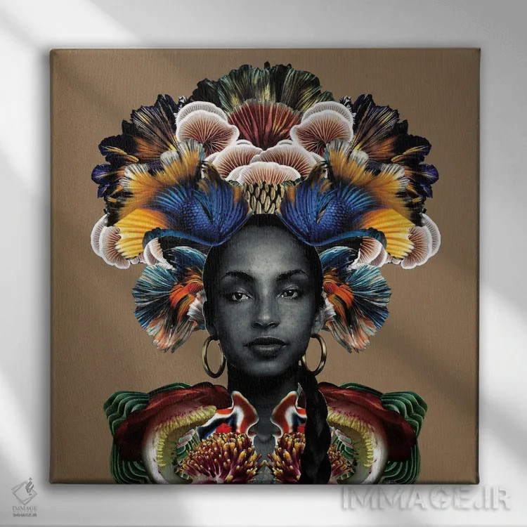 تابلو دکوراتیو عشق تو فرمانرواست اثر لولیتا لورنزو - نمای روبهرو روی دیوار