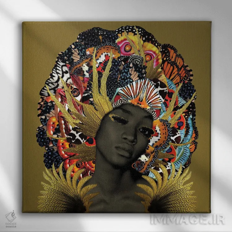 تابلو دکوراتیو همه چیزهای زیبا اثر لولیتا لورنزو - نمای روبهرو روی دیوار