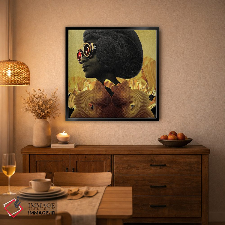 تابلو دکوراتیو مومبی دو اثر لولیتا لورنزو - D3B