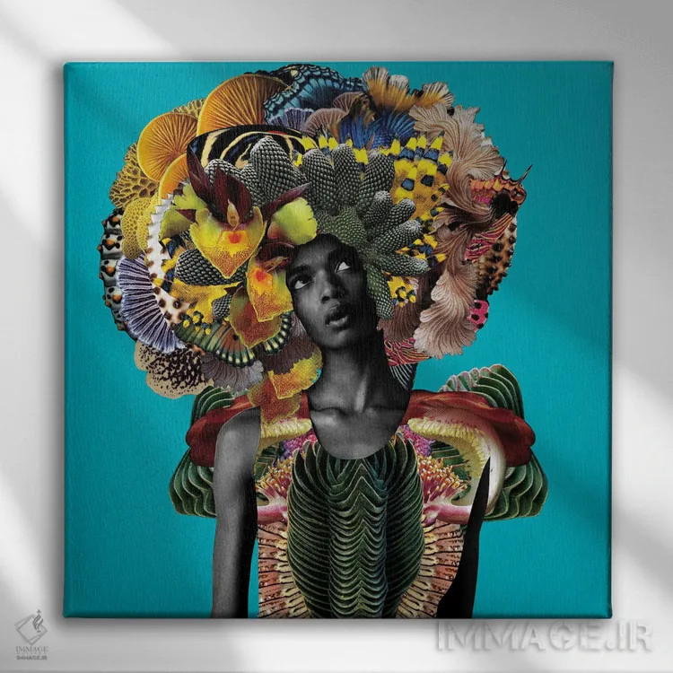 تابلو دکوراتیو هاری اثر لولیتا لورنزو - نمای روبهرو روی دیوار