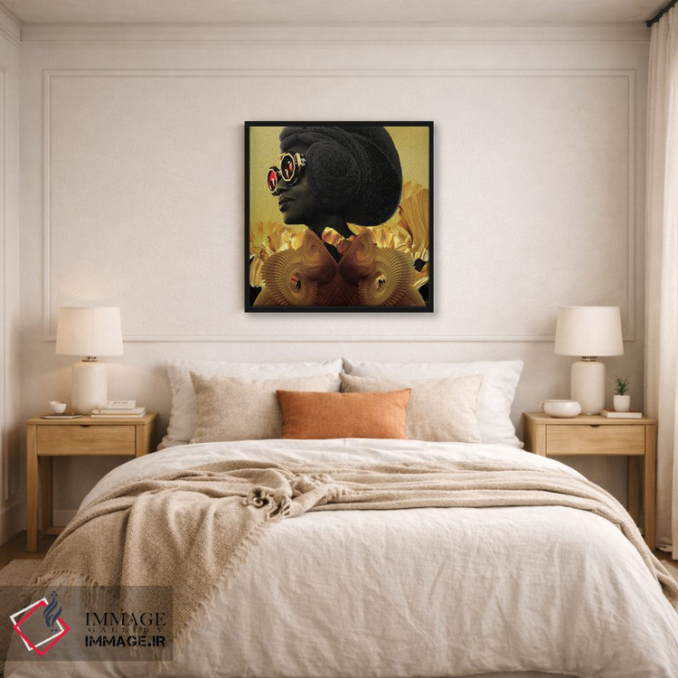 تابلو دکوراتیو مومبی دو اثر لولیتا لورنزو - D5B