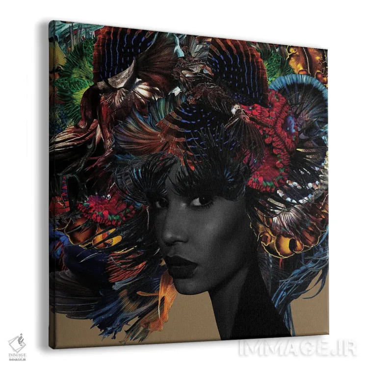 تابلو دکوراتیو چاندرا اثر لولیتا لورنزو - نمای پرسپکتیو محصول