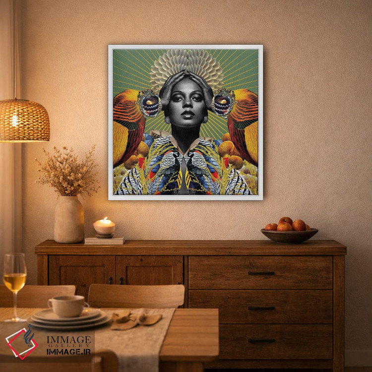 تابلو دکوراتیو آیریس اثر لولیتا لورنزو - D3W