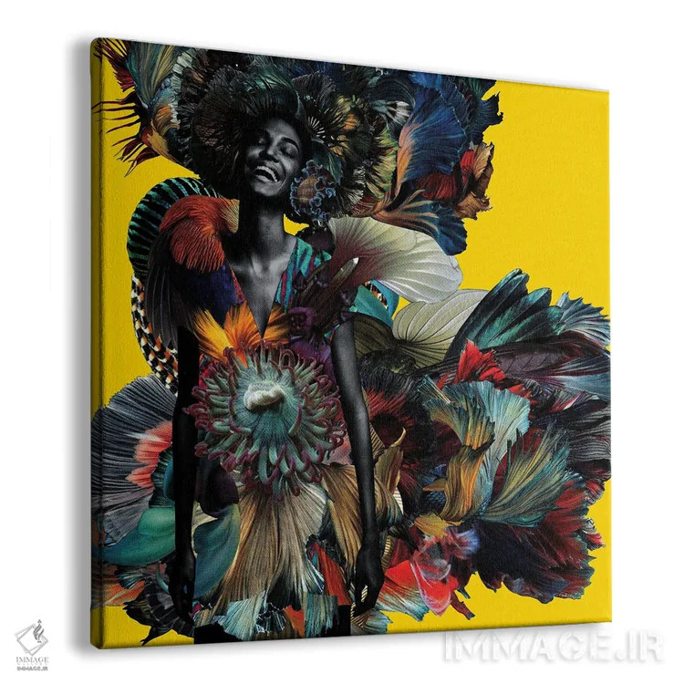 تابلو دکوراتیو سیتا اثر لولیتا لورنزو - نمای پرسپکتیو محصول