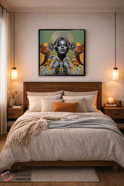 تابلو دکوراتیو آیریس اثر لولیتا لورنزو - D6B