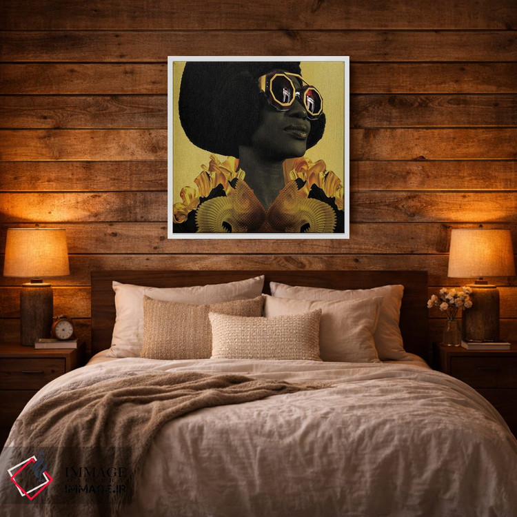 تابلو دکوراتیو مومبی دو اثر لولیتا لورنزو - D2W