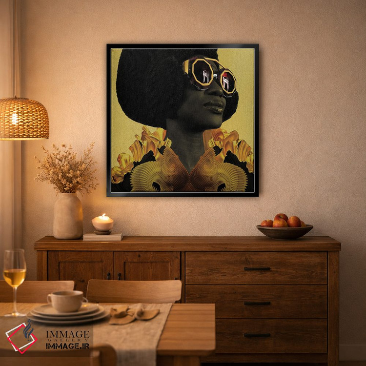 تابلو دکوراتیو مومبی دو اثر لولیتا لورنزو - D4B