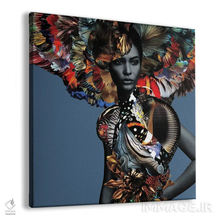 تابلو دکوراتیو اینانا اثر لولیتا لورنزو - نمای پرسپکتیو محصول