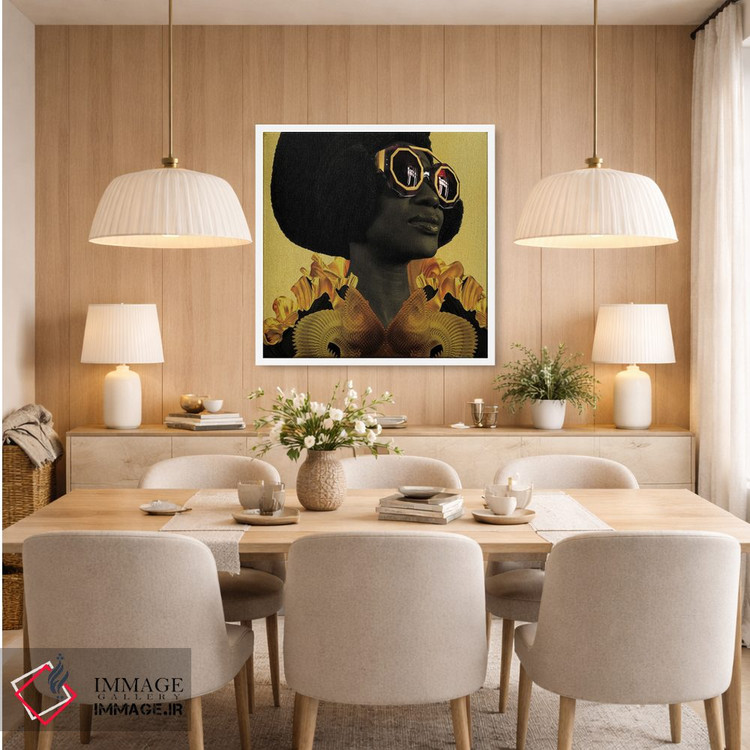 تابلو دکوراتیو مومبی دو اثر لولیتا لورنزو - D5W