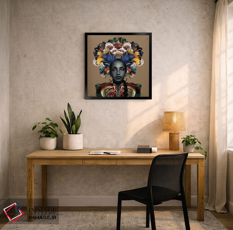 تابلو دکوراتیو عشق تو فرمانرواست اثر لولیتا لورنزو - D5B