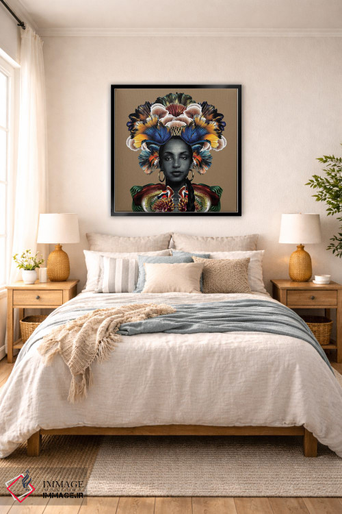 تابلو دکوراتیو عشق تو فرمانرواست اثر لولیتا لورنزو - D6B