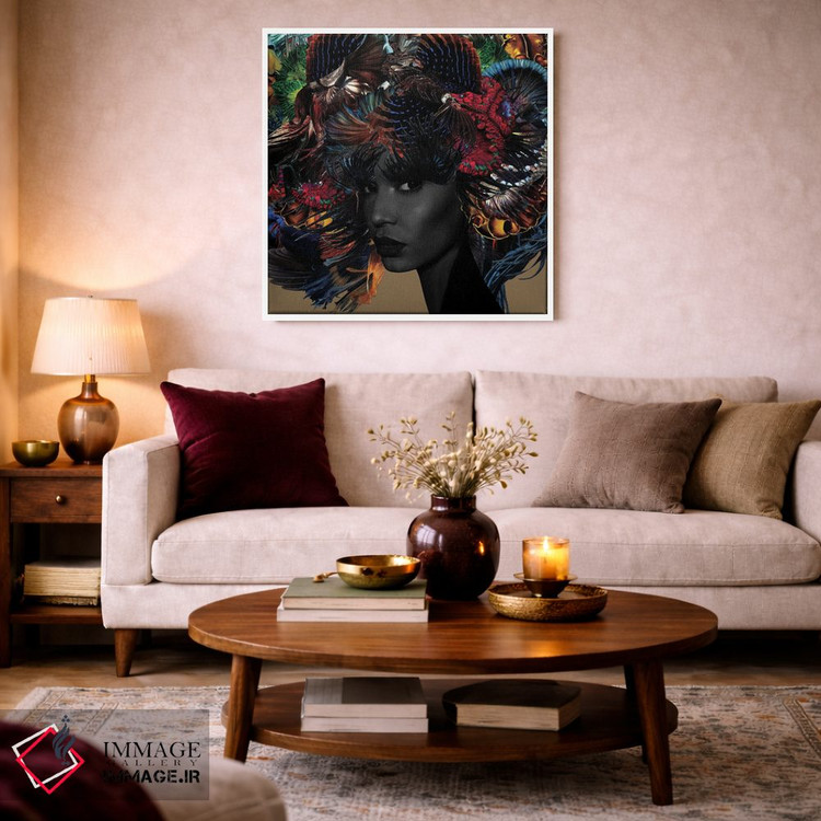 تابلو دکوراتیو چاندرا اثر لولیتا لورنزو - D3W