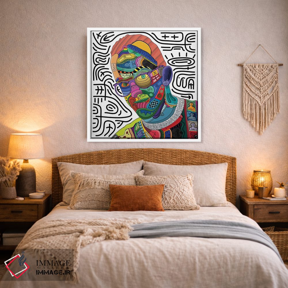 تابلو دکوراتیو آسیب دیده اثر ادو - D2W