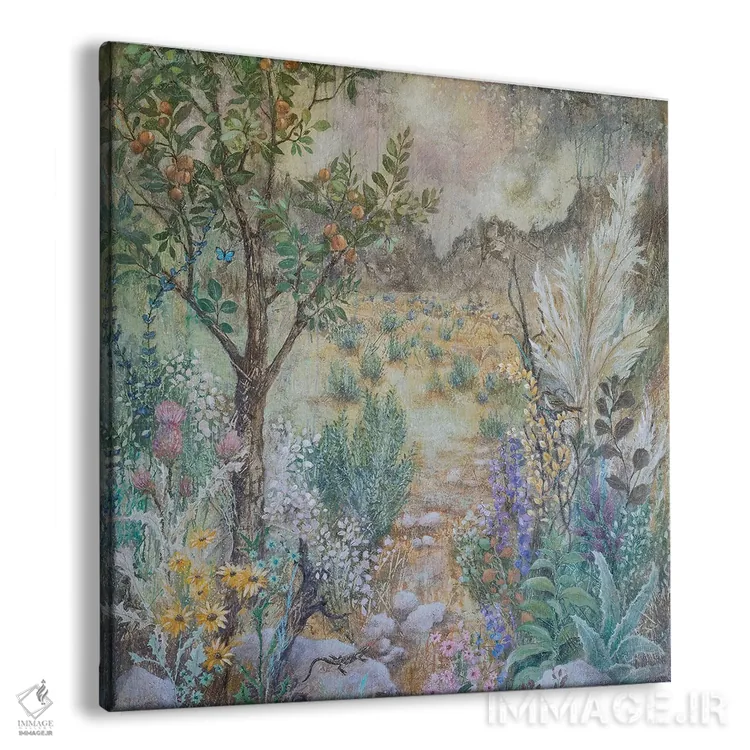 تابلو مدرن لبه بیابان اثر لیزا مری کیندلی - نمای پرسپکتیو محصول