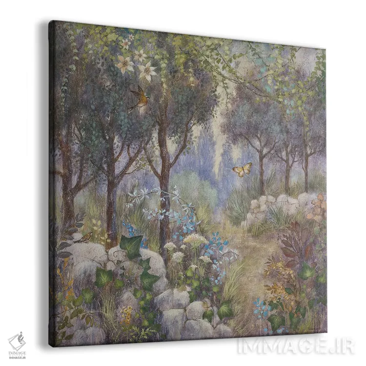 تابلو دکوراتیو مسیر رویاها اثر لیزا مری کیندلی - نمای پرسپکتیو محصول