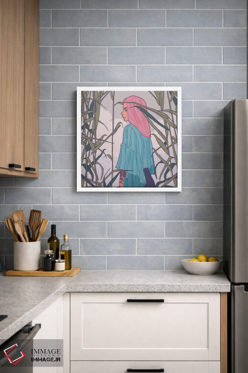 تابلو دکوراتیو آرامش اثر لوسی میشل - D2W