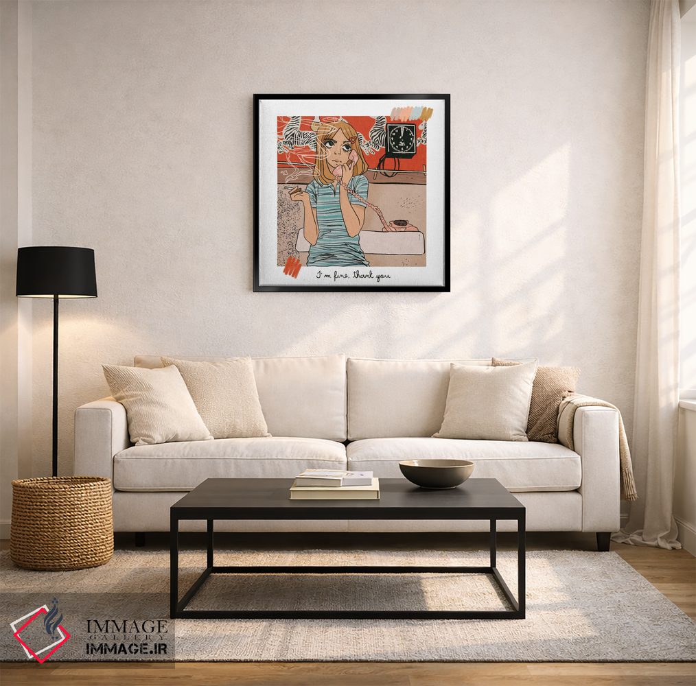 تابلو دکوراتیو مارگو تننباوم اثر لوسی میشل - D4B