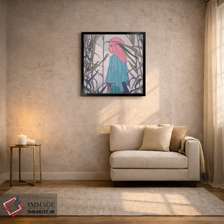 تابلو دکوراتیو آرامش اثر لوسی میشل - D3B