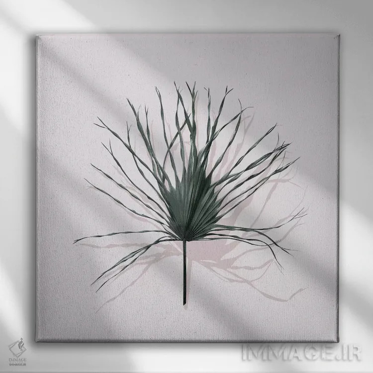 تابلو مینیمال سولو ۲ اثر لیمو - نمای روبهرو روی دیوار