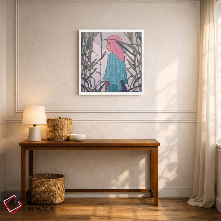 تابلو دکوراتیو آرامش اثر لوسی میشل - D6W