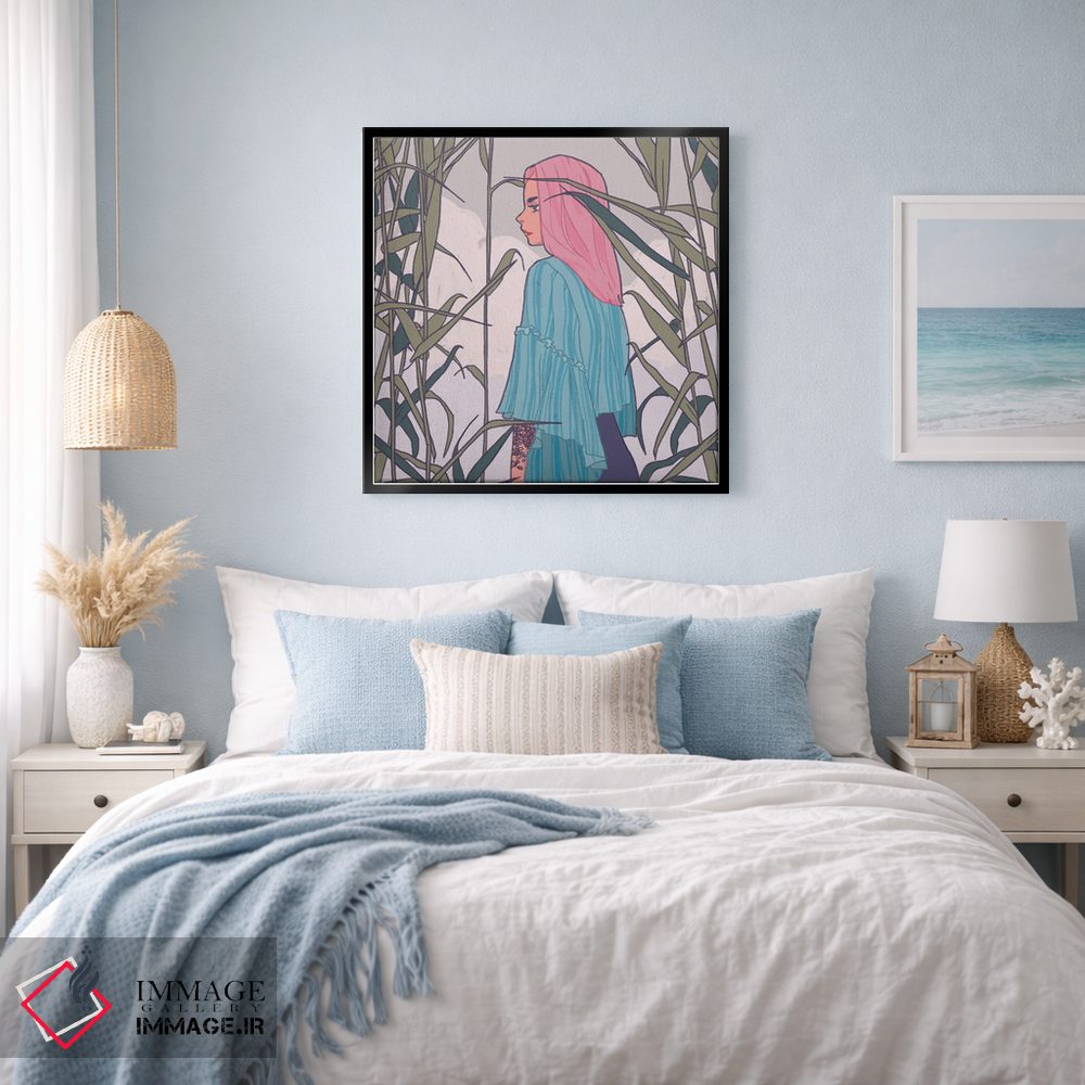 تابلو دکوراتیو آرامش اثر لوسی میشل - D5B