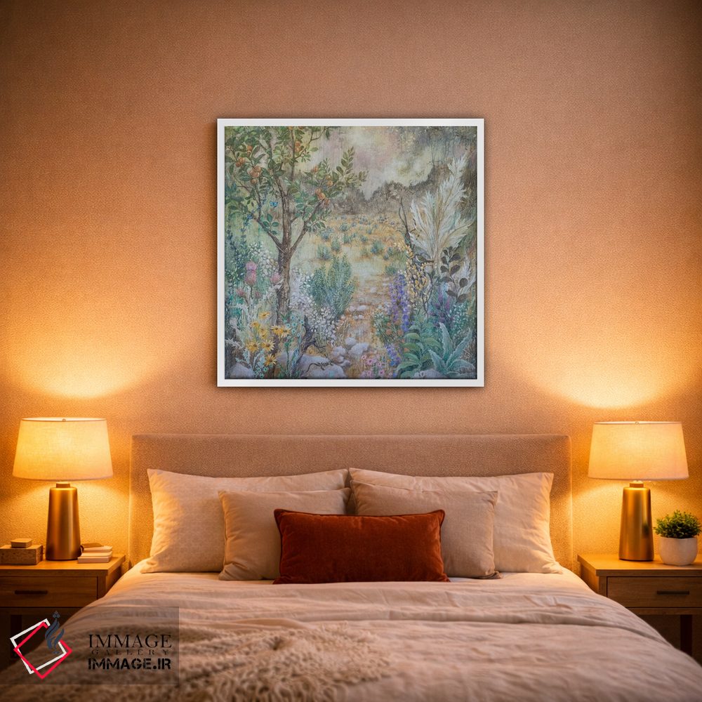 تابلو مدرن لبه بیابان اثر لیزا مری کیندلی - D1W