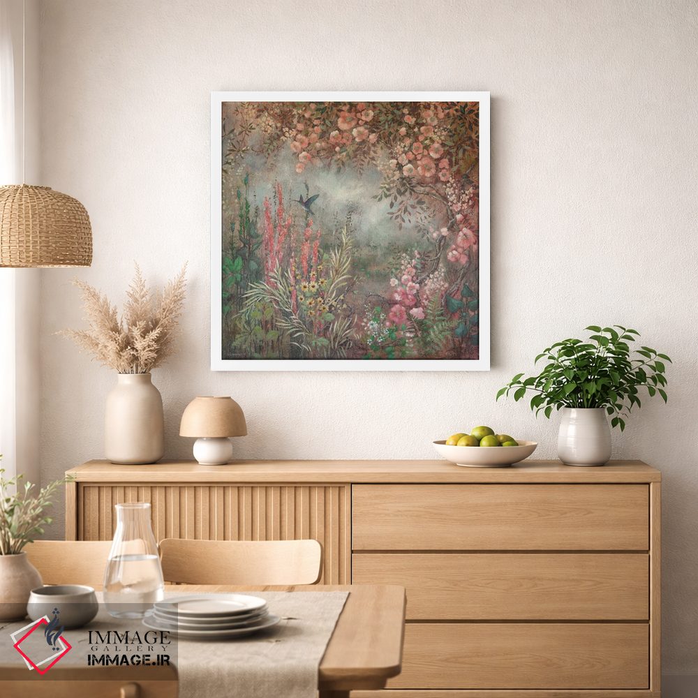 تابلو دکوراتیو رزهای انبوه اثر لیزا مری کیندلی - D1W