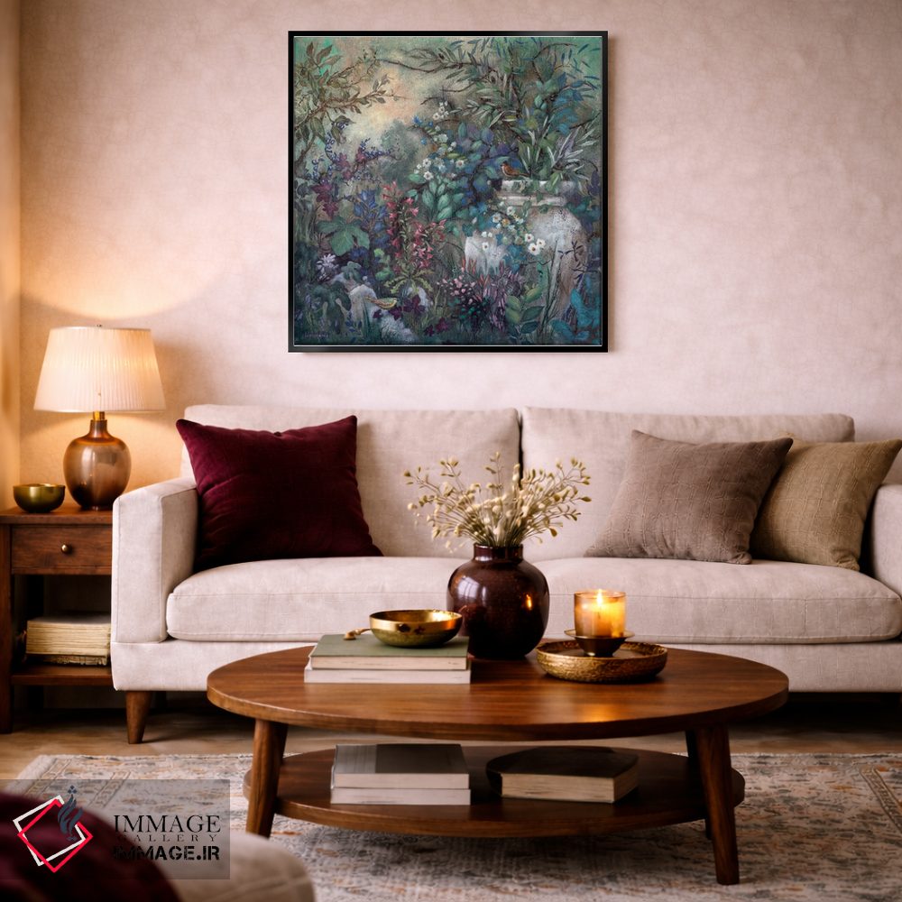 تابلو دکوراتیو باغ مخفی اثر لیزا مری کیندلی - D2B