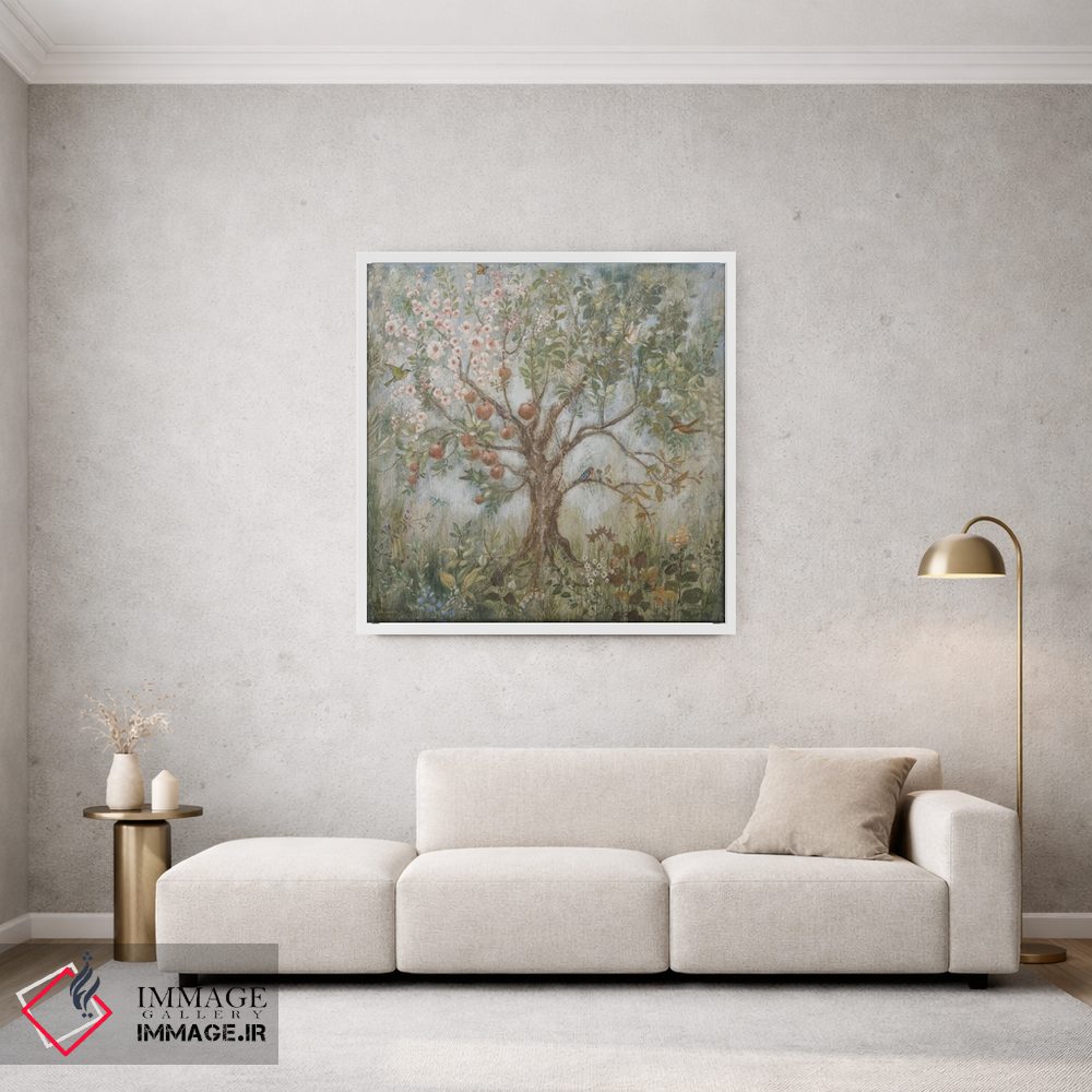 تابلو دکوراتیو درخت زندگی اثر لیزا مری کیندلی - D1W